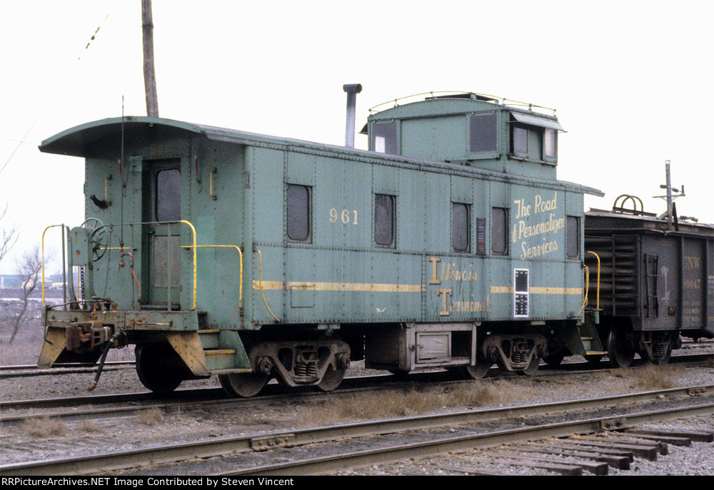 Illlinois Terminal caboose ITC #961